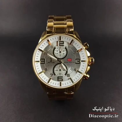 ساعت مچی مردانه اورجینال موتور ژاپنی برند مینی فوکوس سه موتور مدل Mf0278G.02