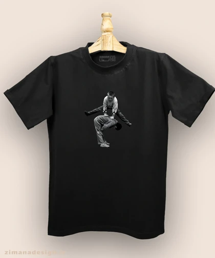 تیشرت مردانه و زنانه نوستالژی طرح بازی محلی تازادان