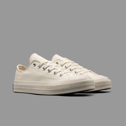 کانورس 1970 تمام شیری ساق کوتاه Converse 1970s All Beige Lowtop