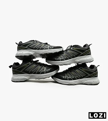 کفش کتانی مشکی طوسی سبز Salomon X ULTRA