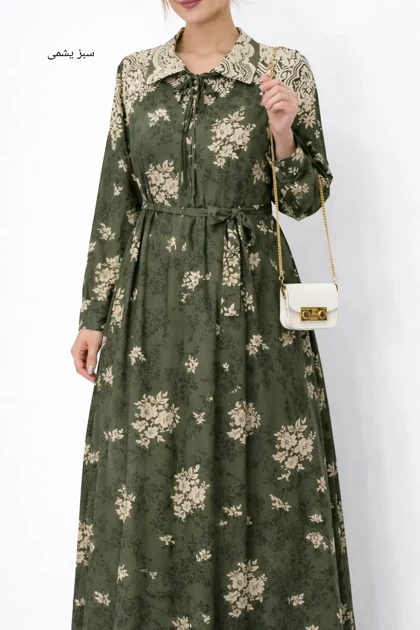 پیراهن مانتویی سوپر کلوش پارمیدا