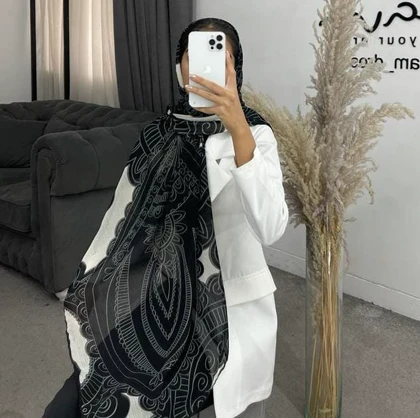 روسری بغل دست دوز