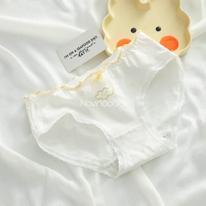 شورت زنانه سفید_لیمویی