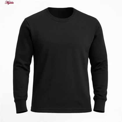 ست تیشرت آستین بلند و شلوار راحتی مردانه ماییلدا مدل تو کرکی کد 5497