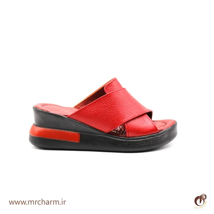صندل لژدار زنانه تمام چرم mrc2119-09