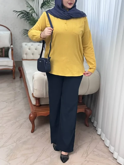 تونیک کتان نخ سیلویا3202