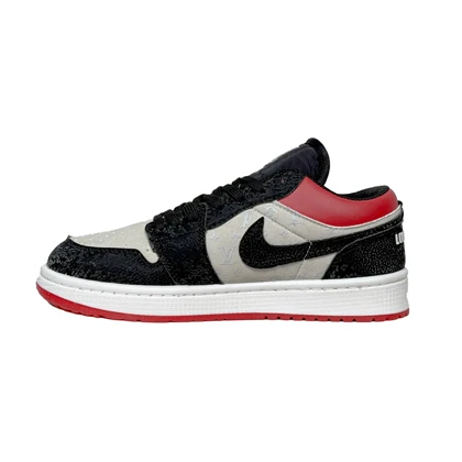 کتانی اسپرت مردانه مدل نایک Nike کاستوم رنگ مشکی قرمز کد 51418