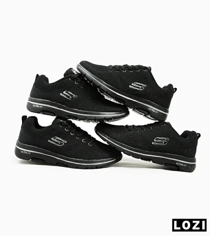 کفش کتانی طبی ورزشی مشکی SKECHERS ULTRA GO
