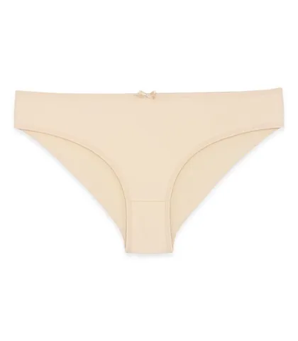 شورت زنانه اسلیپ میکروفایبر ضد حساسیت Neev نیو کد 2414 کرم Cream