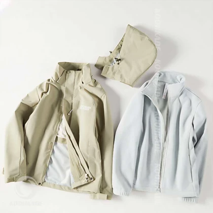 کاپشن دوپوش BLACK DEER K09