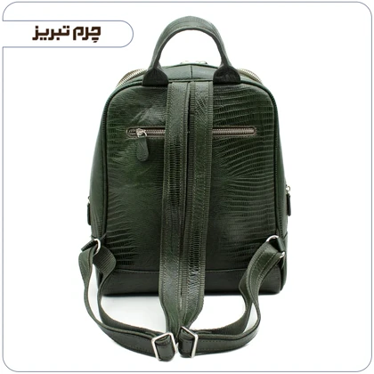 کوله پشتی چرم دخترانه دانشجویی مدل GL8