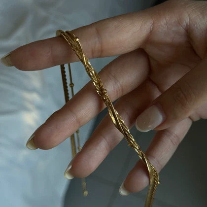گردنبندای بیسیک استیل