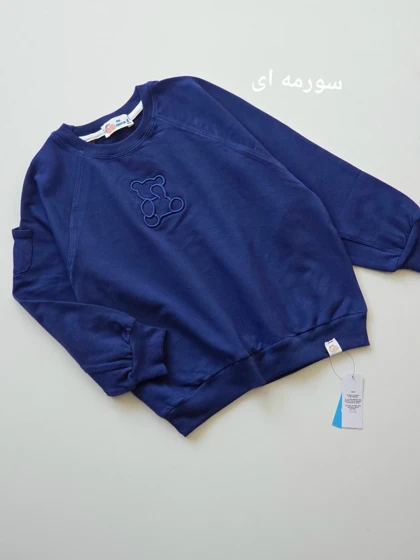 بلوز تک بچگانه تدی گلدوزی (2495)
