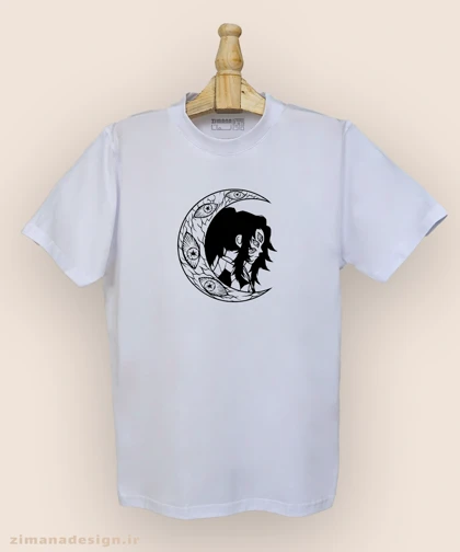 تیشرت مردانه و زنانه طرح شیطان کش شخصیت کوکوشیبو کد 993