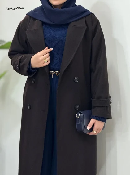 پالتو فوتر بلند آستردار بهگل 1