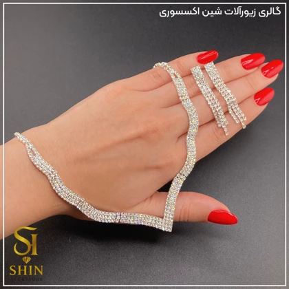 نیم‌ست نگین‌دار کد nzn40