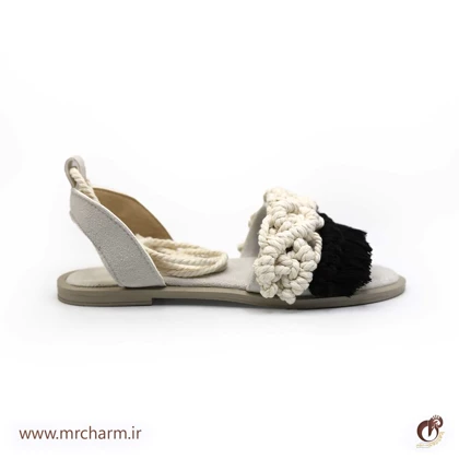 ست صندل و کیف دست بافت زنانه mrc2416-04