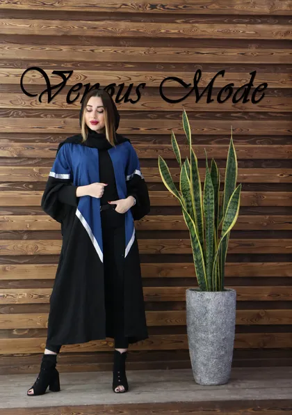 مانتو ترکیبی وسط لمه