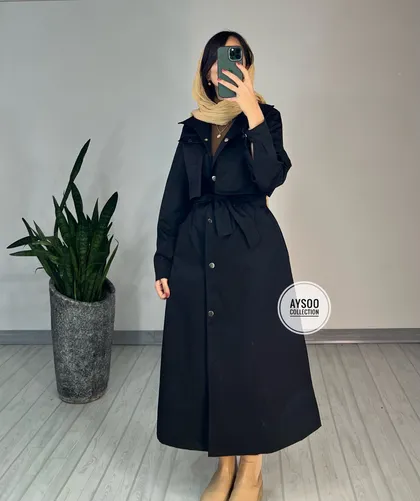 بارانی بلند نادیا