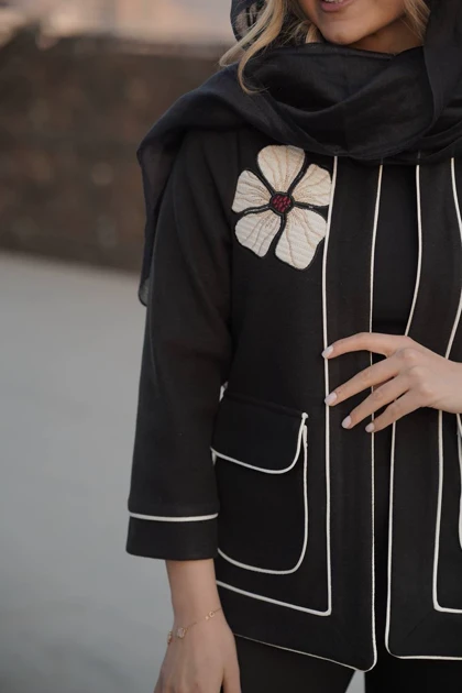 کت فوتر " پردیس " رنگ مشکی