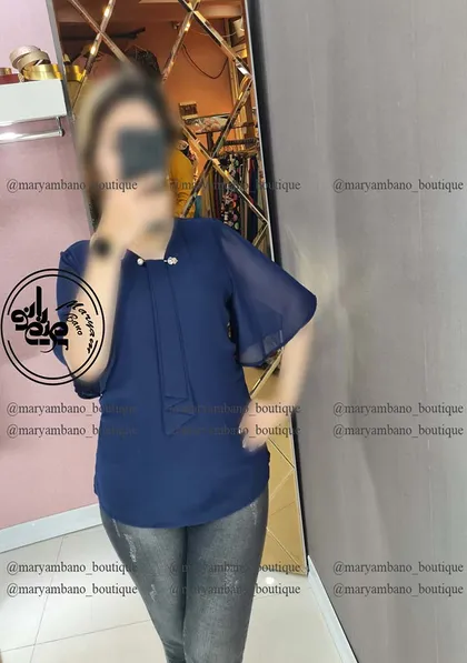 شومیز آستین کلوش