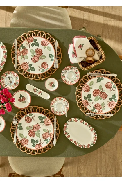 کاسه Bella Maison مدل Rose چینی