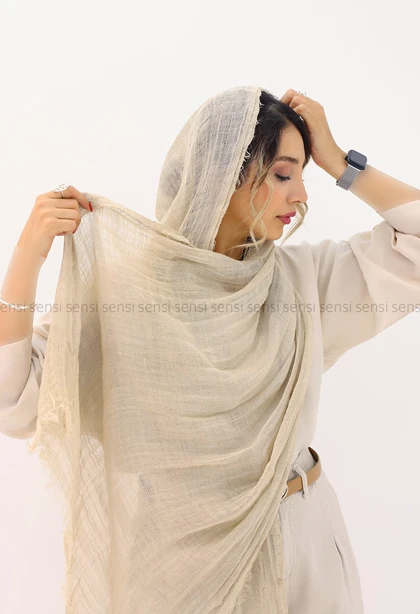 شال ساده کنفی