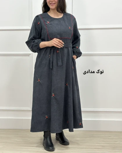 پیراهن گلدوزی سیلوانا کد محصول 1471