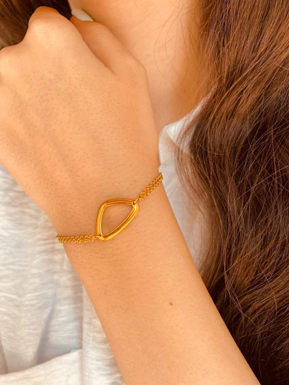 دستبند مثلث استیل