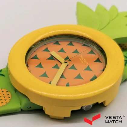 ساعت مچی زنانه سواچ SWATCH مدل GG218