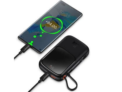 پاوربانک شارژر سریع 20 وات 10000 بیسوس Baseus Qpow Pro Fast Charge Power Bank PPQD020001