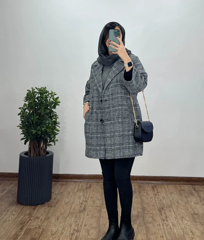 پالتو پشمی آستردار الیسا