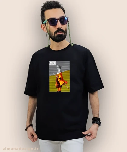 تیشرت لش مردانه و زنانه طرح شیطان کش شخصیت زنیتسو کد 896