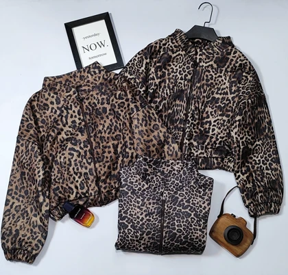 بامبر جکت پلنگی کد 40209