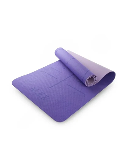 مت یوگا و پیلاتس Unisex الکس TPE دو رنگ الکس Alex