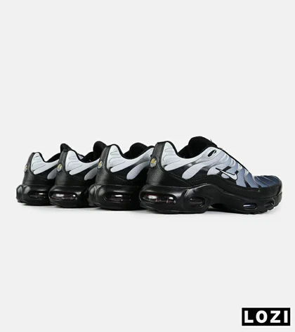 کفش کتانی مردانه و زنانه سفید طوسی مشکی NIKE AirMax Plus TN Ultra مدل 7344