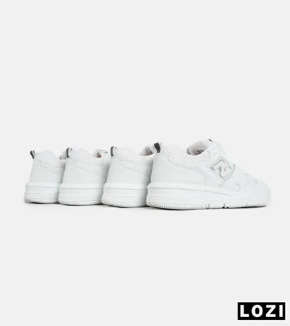 کفش کتانی مردانه و زنانه سفید NEW BALANCE 550