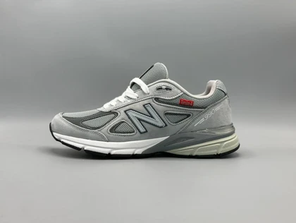 کتانی نیوبالانس 990 وی4 طوسی قرمز/ New Balance