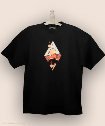 تیشرت لش مردانه و زنانه طرح تلماسه کد 919