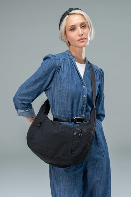کیف دستی زنانه چرم مصنوعی دسته دار دیوید جونز DAVIDJONES