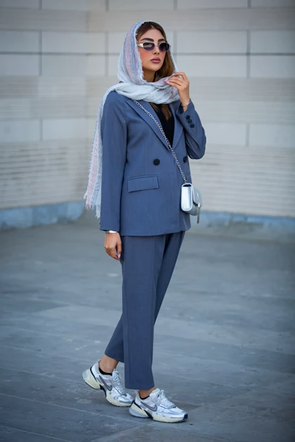 کت شلوار دو دکمه بزایاق