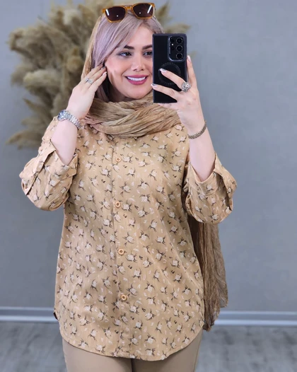 شومیز گل‌گچی