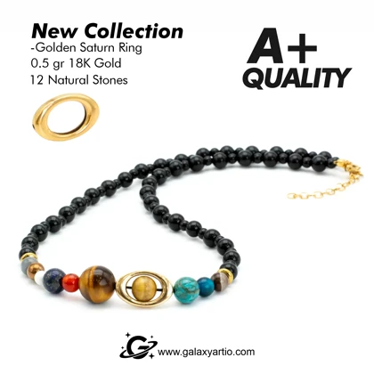 گردنبند طلا سیارات