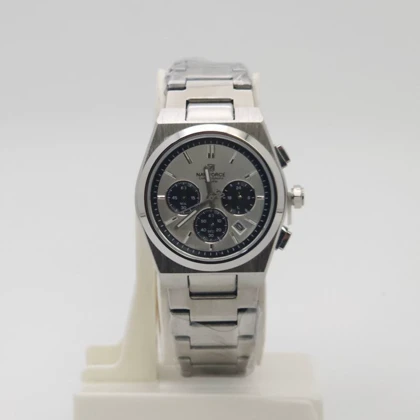 ساعت مچی زنانه نیوی فورس Naviforce 8048 کرنوگراف 3موتور فعال