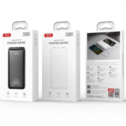 پاوربانک ایکس او XO مدل PB313 توان 10 وات ظرفیت 20000 میلی آمپر ساعت