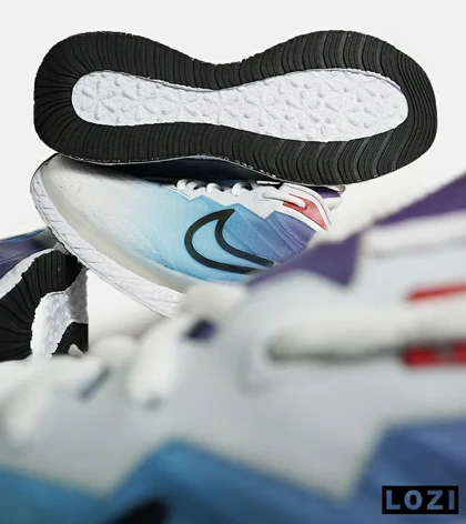 کفش کتانی مردانه سفید آبی نایک NIKE Air Griffey Max 02