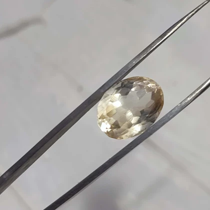 سنگ طبیعی سیترین تراش جواهری کد 1