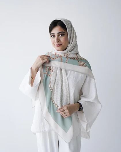 روسری یاسمن | هیبا