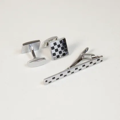 ست دکمه سر دست و گیر کروات