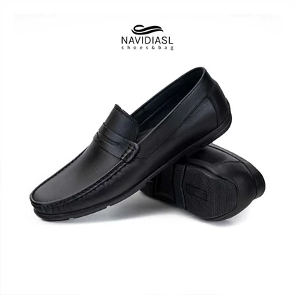 کفش مردانه کالج تمام چرم کد 7012011